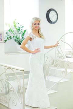 Model de rochie crosetata pt nunta