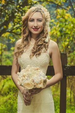 Model de rochie crosetata pt nunta