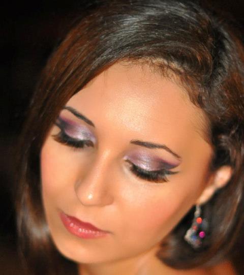 Smokey Eyes pe lila