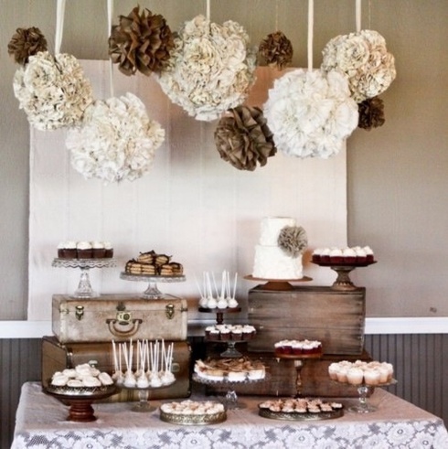 Candy-bar rustic de nunta