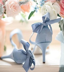 pantofi albastri