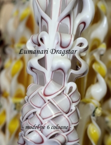 Lumanare sculptata Drgastar