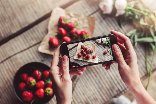 fotografie facuta cu telefonul