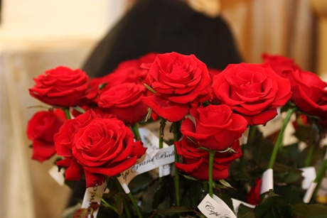 buchet de trandafiri penru nunta