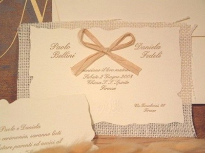 invitatie de nunta in stil rustic