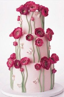 Tort floral nunta