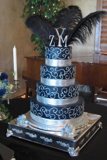Tort elegant nunta