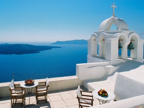 Santorini, Grecia