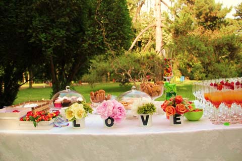 Aranjamente flori nunta vara 2012